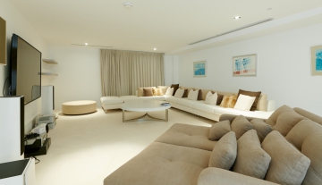 TV room basemet Resa estates cala comte for sale Ibiza .jpg